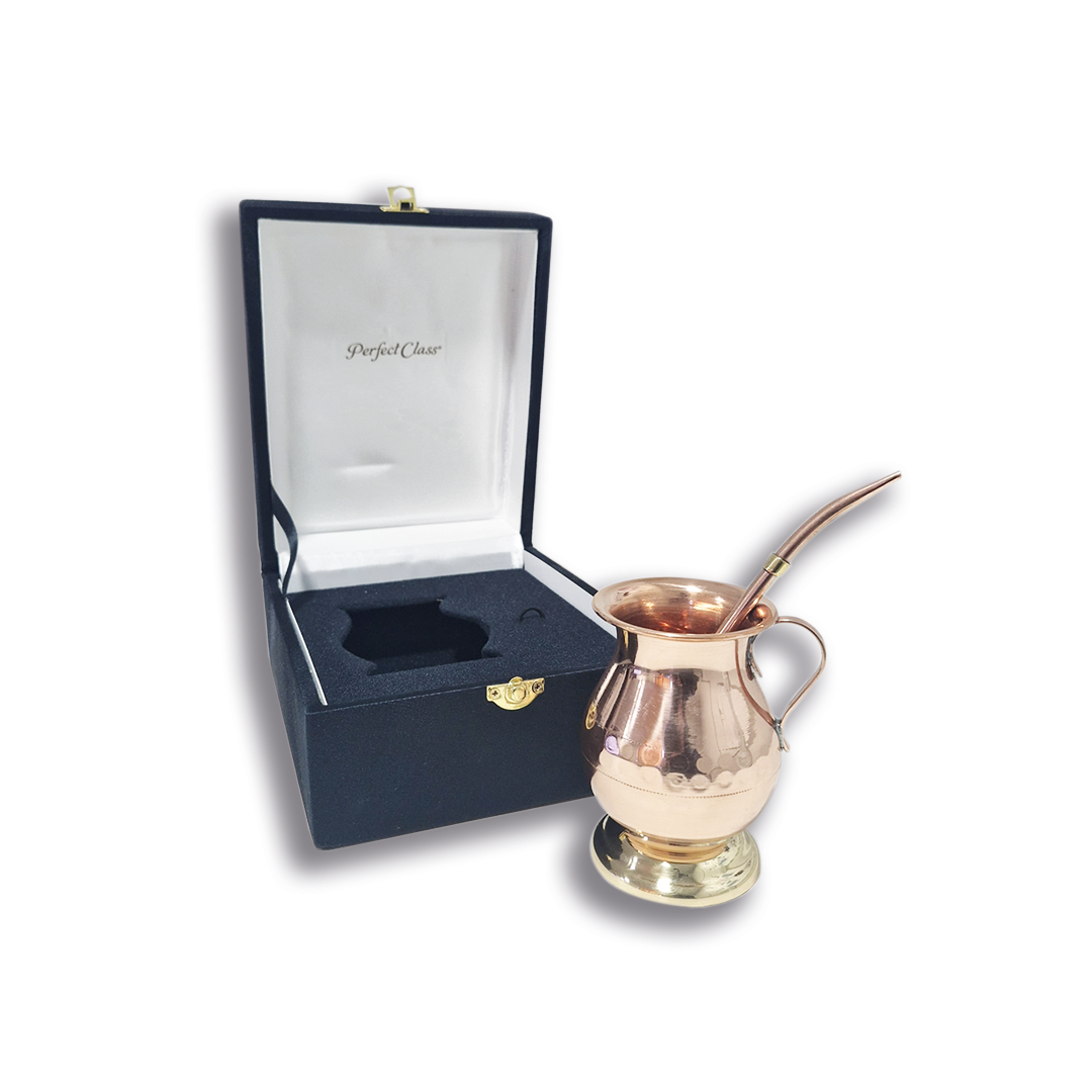 Mate de Cobre C/ Bombilla