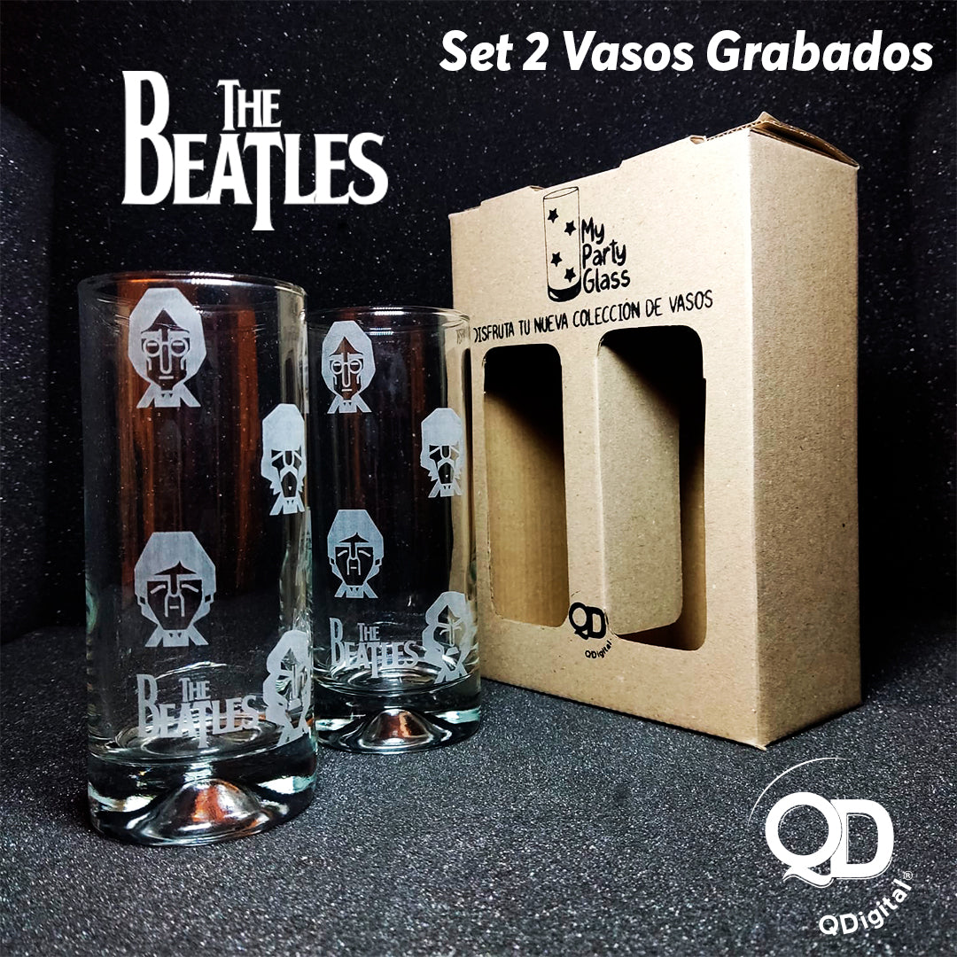 Set 2 Vasos The Beatles 450ml Perfect Class®