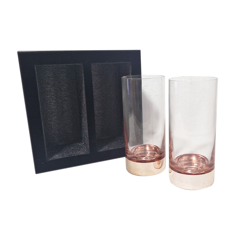 Set 2 Vasos Piscoleros "Ember" 500ml Deluxe