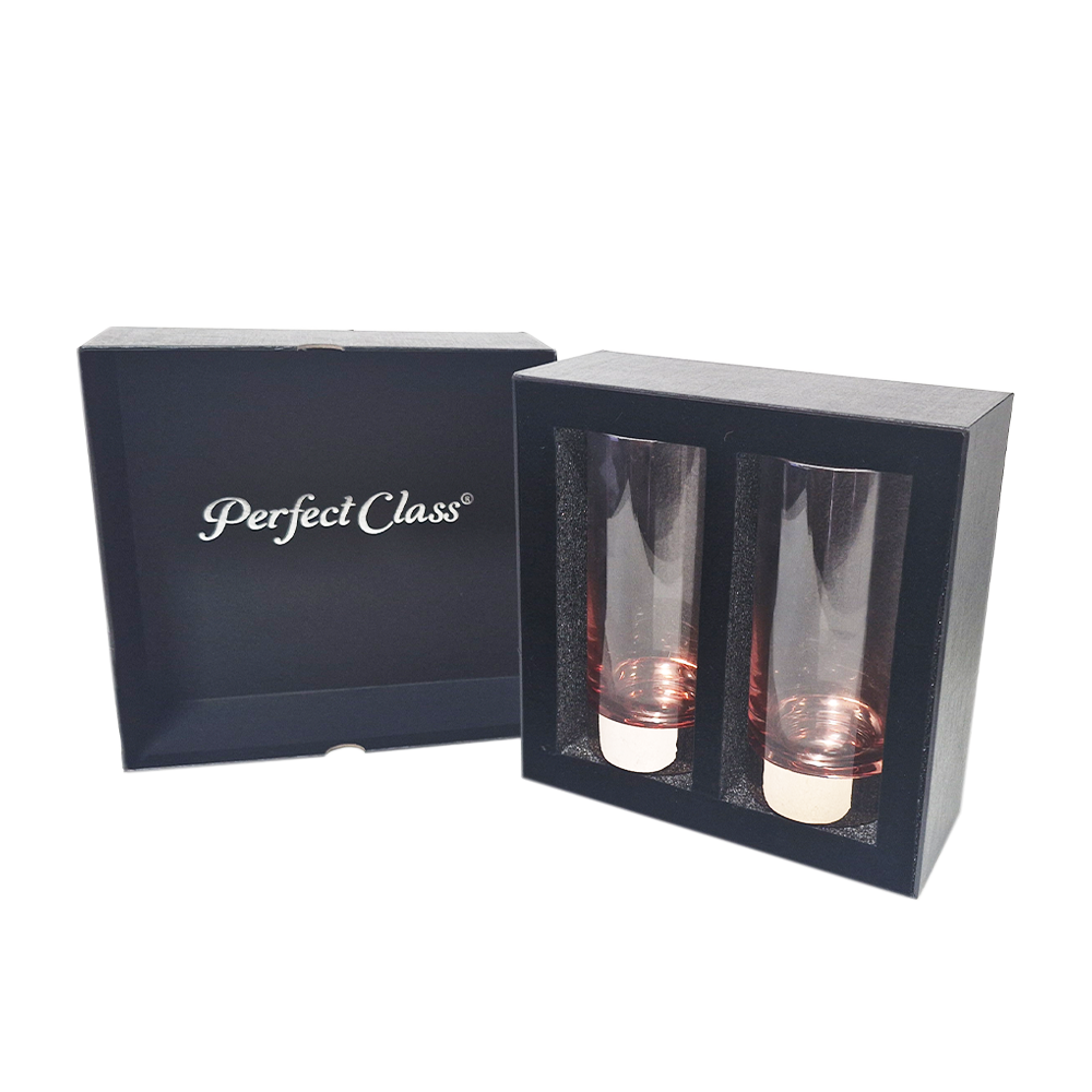 Set 2 Vasos Piscoleros "Ember" 500ml Deluxe