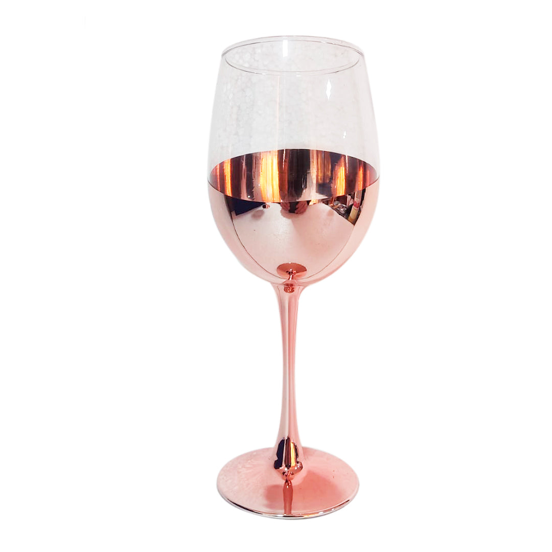 Set 2 Copas Vino Ember 450ml Cobrizadas - Maleta