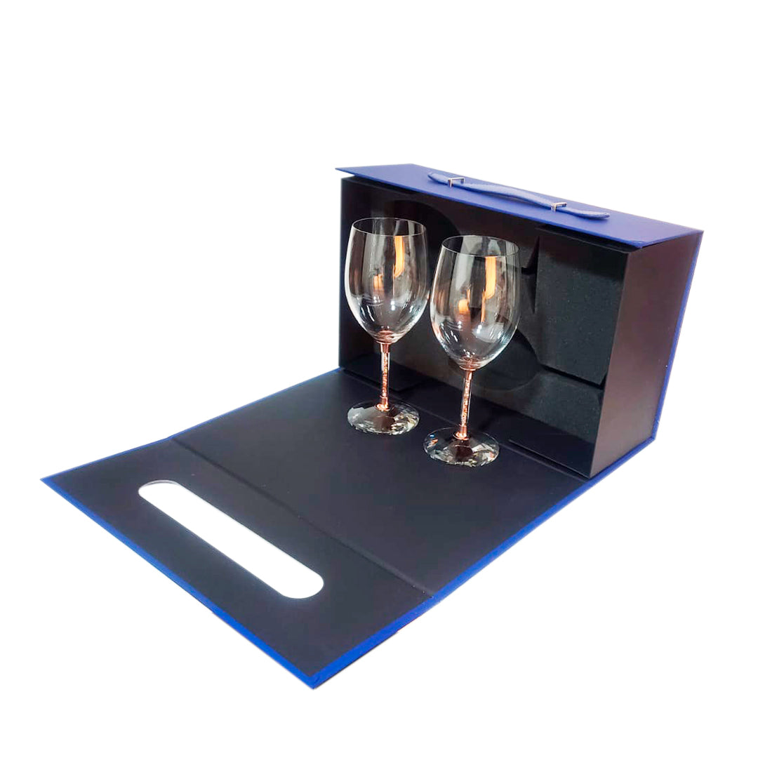 Set 2 Copas Vino Cobrizada 455 ml Perfect Class®