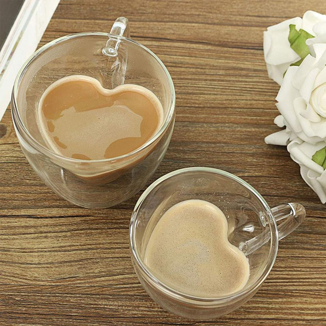 Set 4 Tazas Con Forma de Corazón Perfect Class®