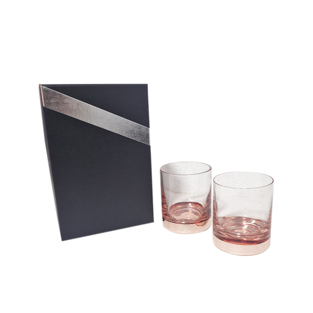 Set 2 Vasos Whisky "Ember" 350ml Deluxe