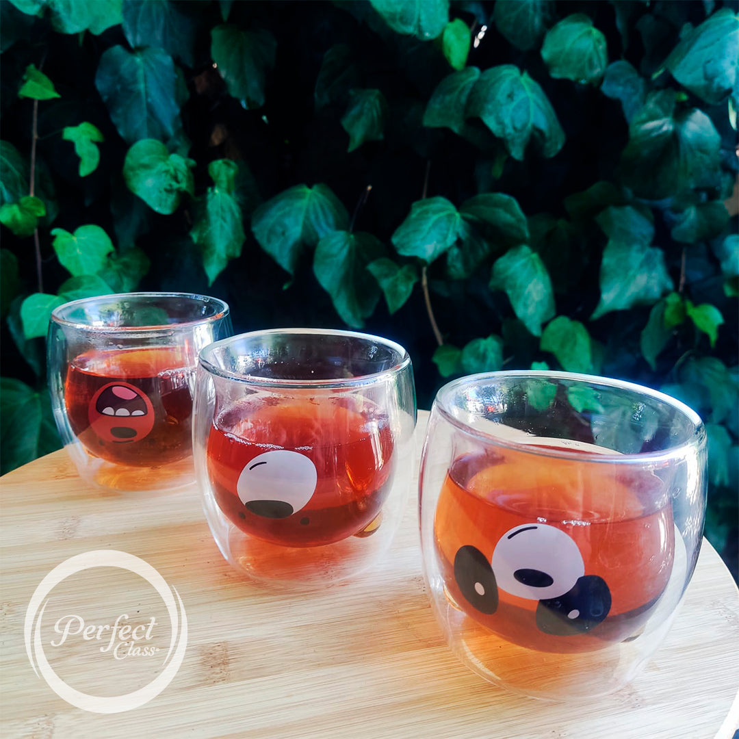Set 3 Vasos Osos Escandalosos