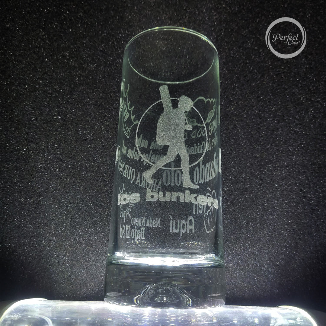 Set 2 Vasos Los Bunkers 450ml Perfect Class®