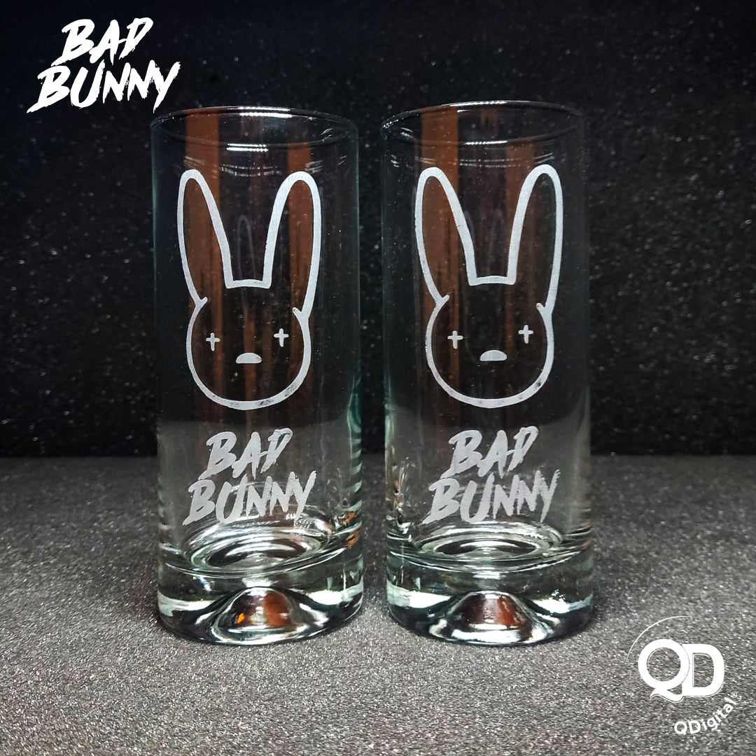 Set 2 Vasos Bad Bunny 453cc Perfect Class®