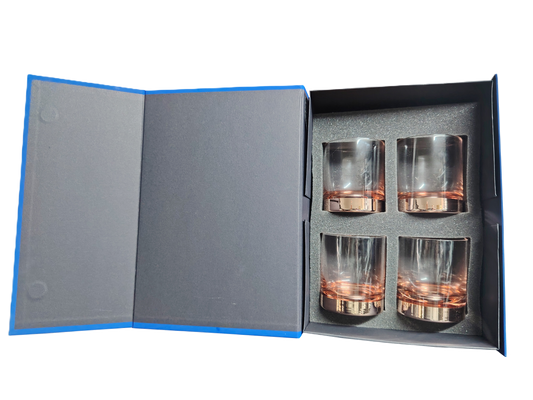 Set 4 Vasos Whisky "Ember" 350ml