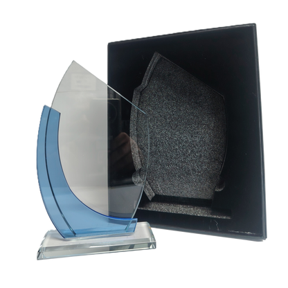 GALVANO VIDRIO  "Crystal Blue"