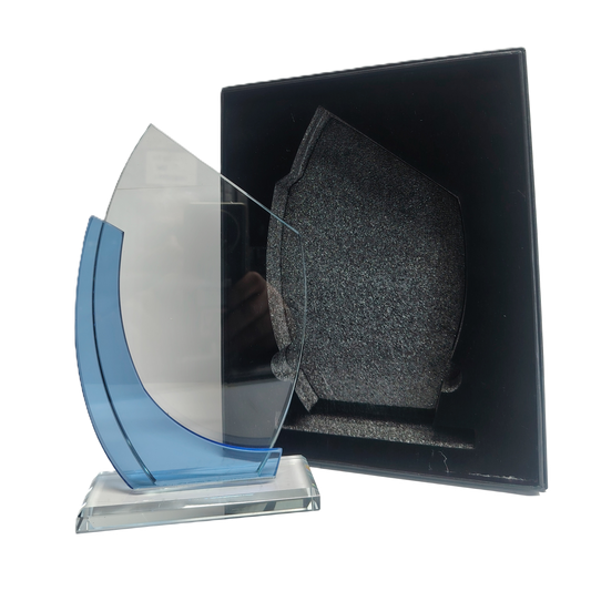 GALVANO VIDRIO  "Crystal Blue"