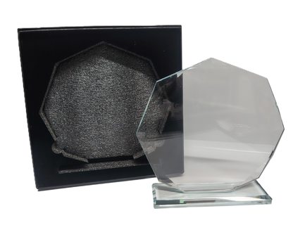 GALVANO VIDRIO  "Octagonal"