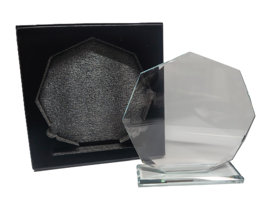 GALVANO VIDRIO  "Octagonal"