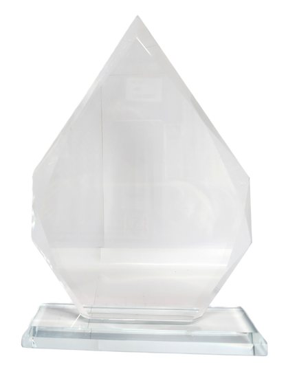 GALVANO VIDRIO  "Diamante Biscelado"
