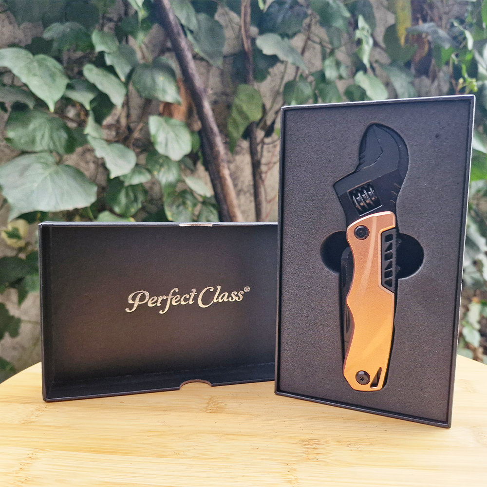 Llave Francesa Multiherramienta Cobrizada