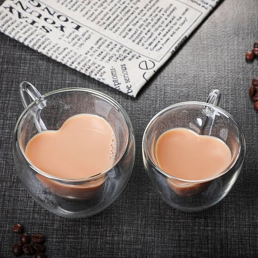 Set 4 Tazas Con Forma de Corazón Perfect Class®