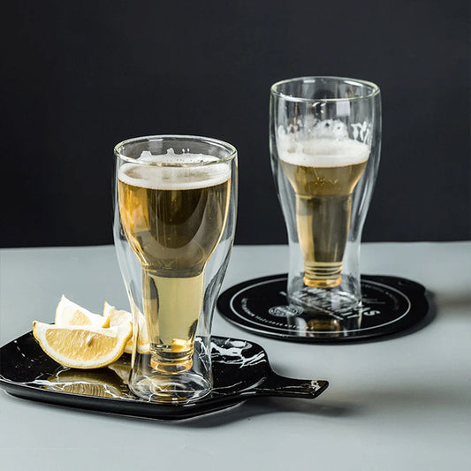 Set 4 Vasos Cerveceros Doble Pared 350ml Perfect Class®