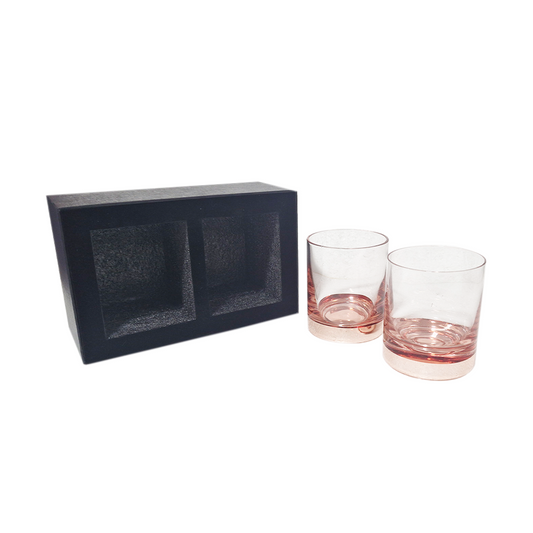 Set 2 Vasos Whisky "Ember" 350ml Deluxe