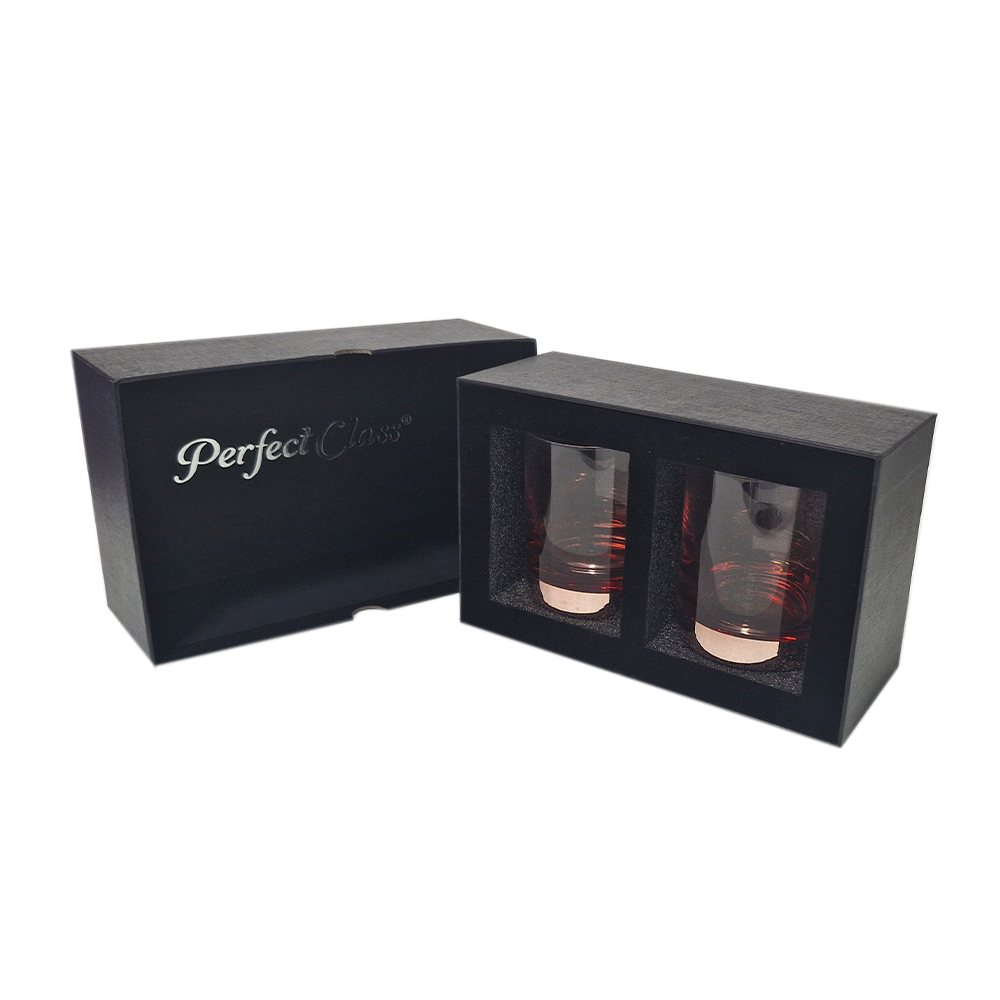 Set 2 Vasos Whisky "Ember" 350ml Deluxe