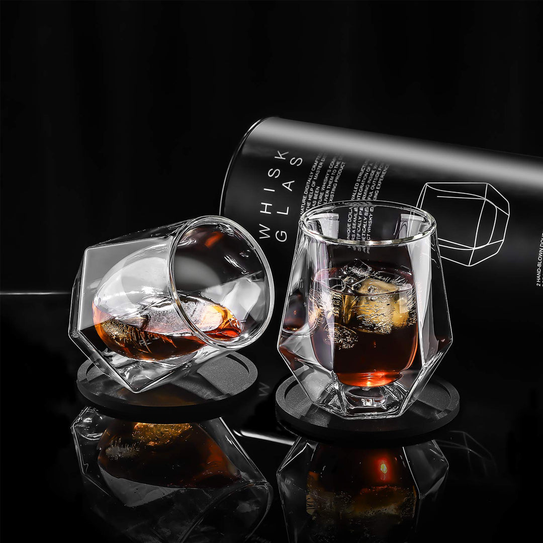 Set 2 Vasos Whisky Doble Pared 180ml Perfect Class®