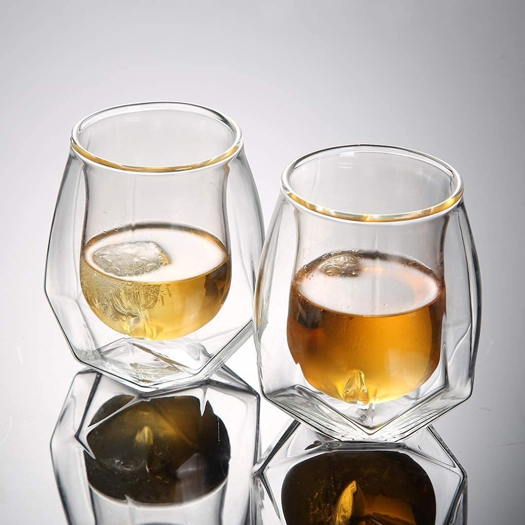 Set 2 Vasos Whisky Doble Pared 180ml Perfect Class®