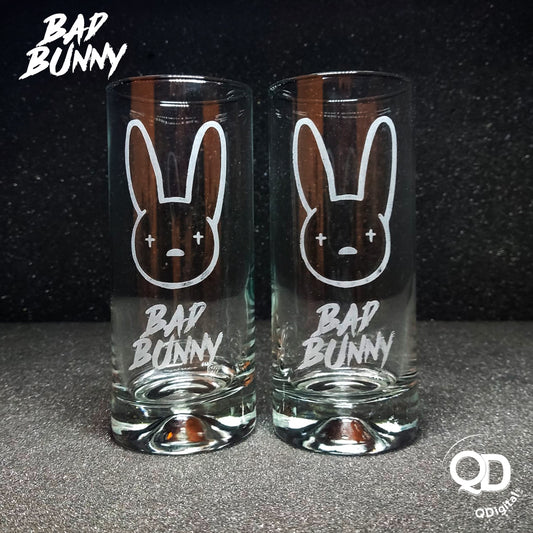 Set 2 Vasos Bad Bunny 453cc Perfect Class®